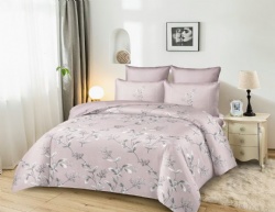 Floral Print Comforter Set in Bag For Retail