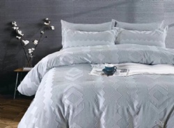 poly yarn dye clip quilt cover set duvet cover set
