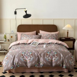 fancy sateen print quilt cover set wholesale