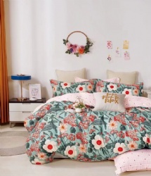 microfiber print bedding