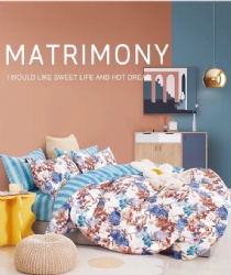 microfiber print quilt cover