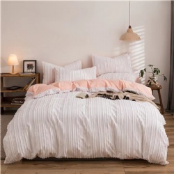 cliped jacquard bedding set
