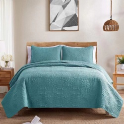solid pansonic quilt set