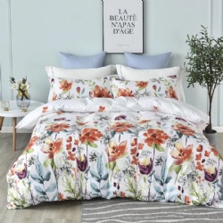 small quantity floral comforter set for retailer