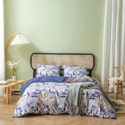 small quantity retail print comforter set
